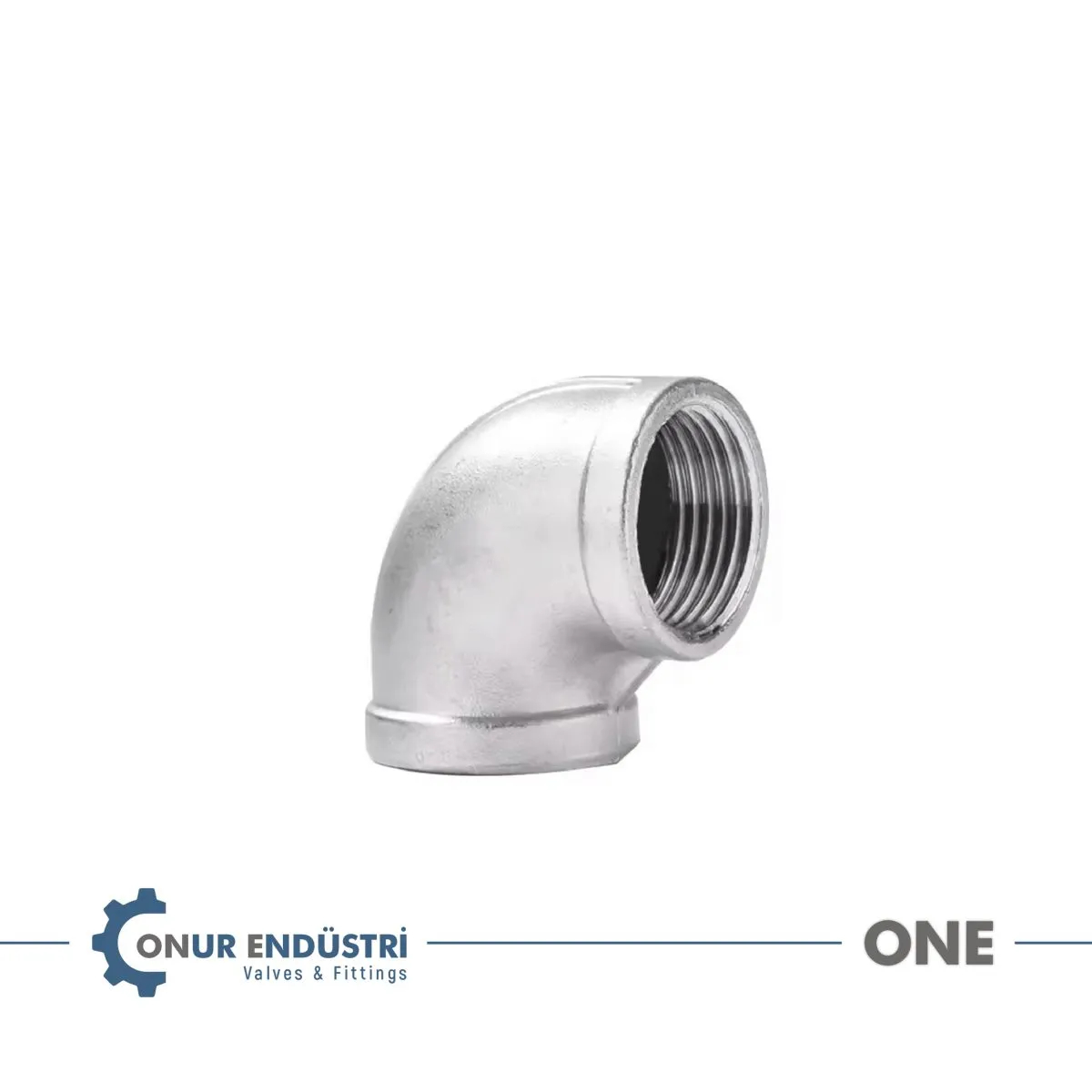 90° Dişli Dirsek Paslanmaz